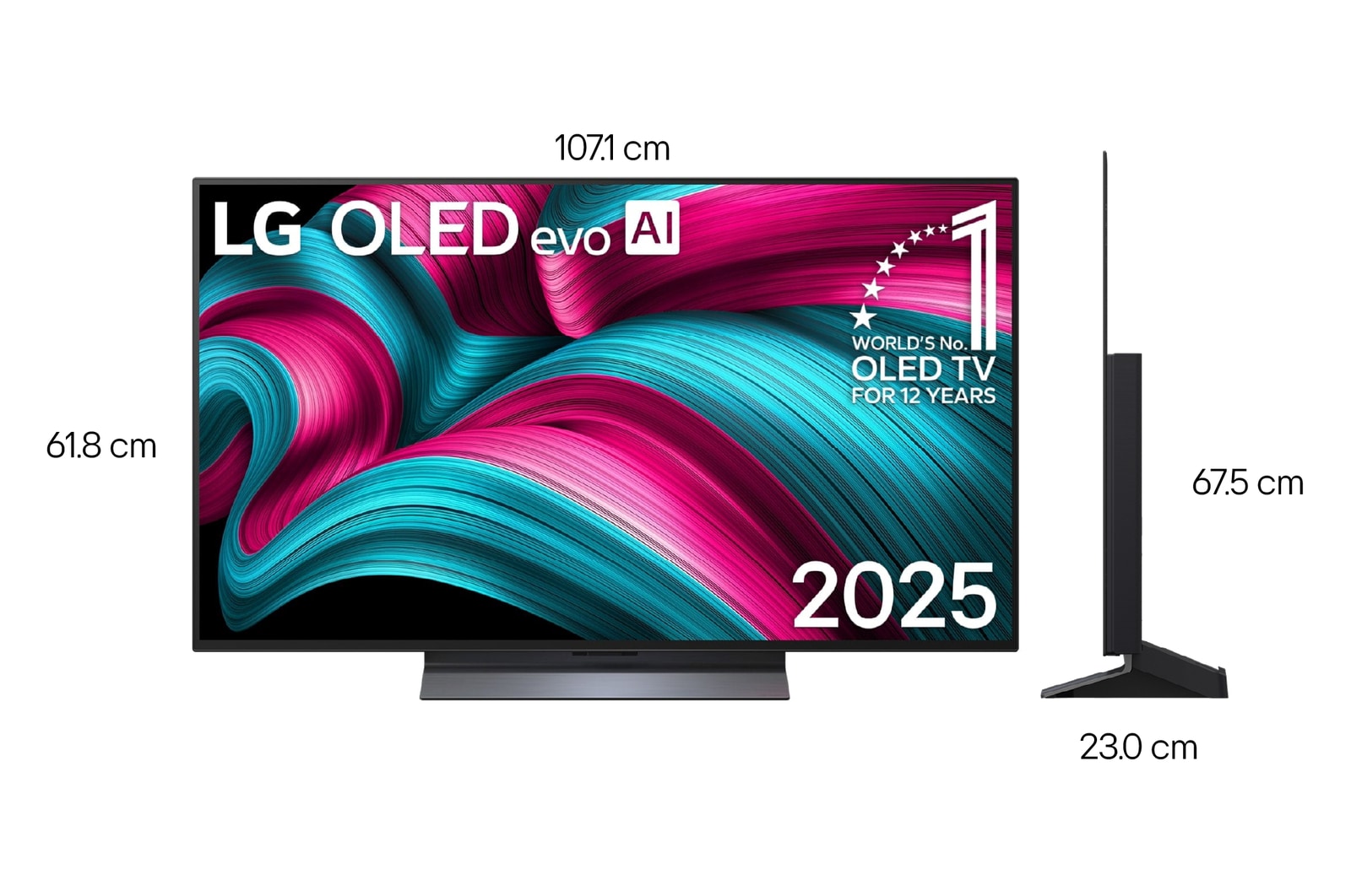 Primer plano de la pantalla de una LG OLED TV en la que se muestra cómo funciona AI Search. Hay una pequeña ventana de chat abierta que muestra cómo el usuario preguntó qué eventos deportivos están disponibles. AI Search respondió a través del chat y mostró imágenes en miniatura del contenido disponible. También hay un indicador para hacer preguntas a Microsoft Copilot. 